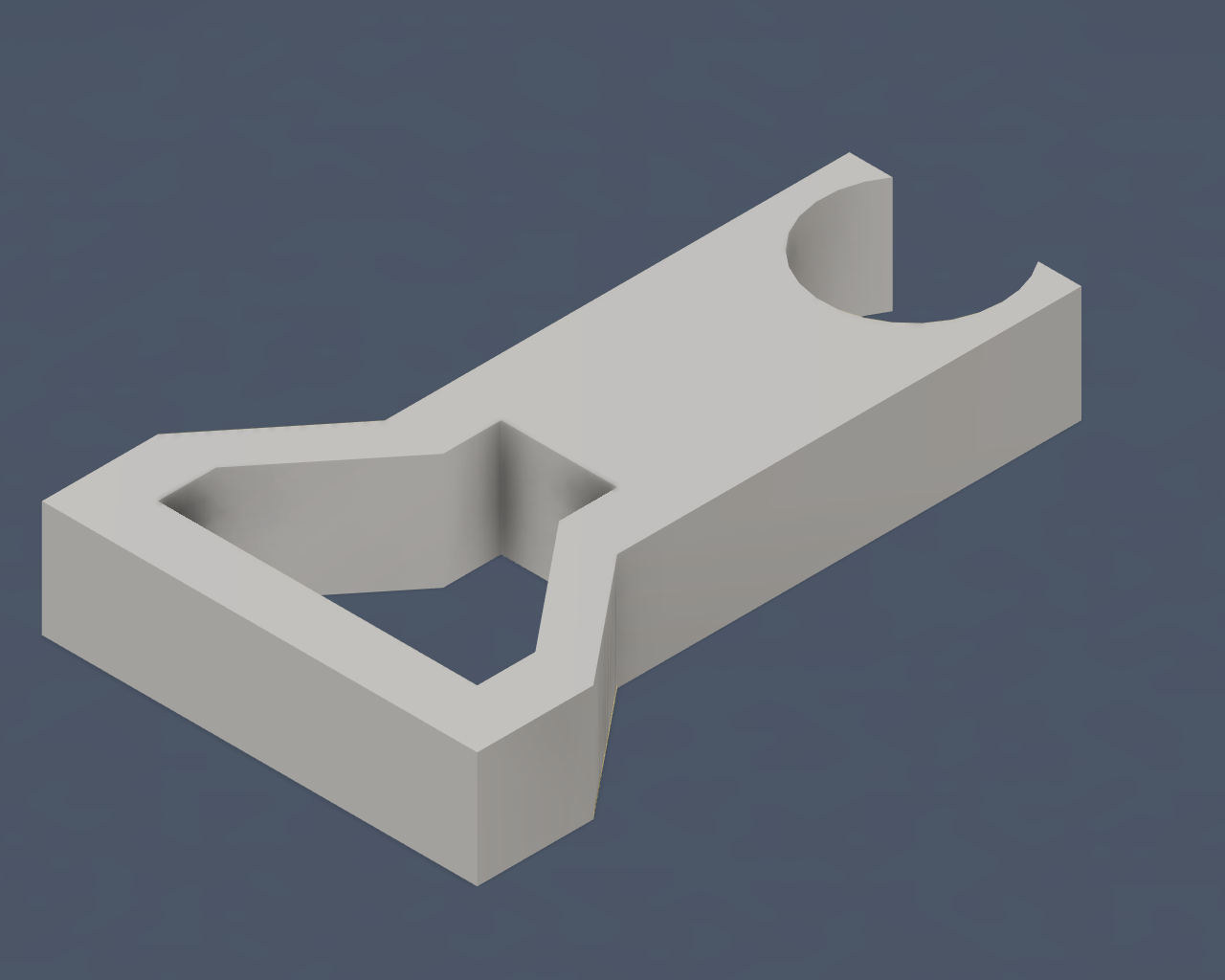 Rear end axle Stand STL File