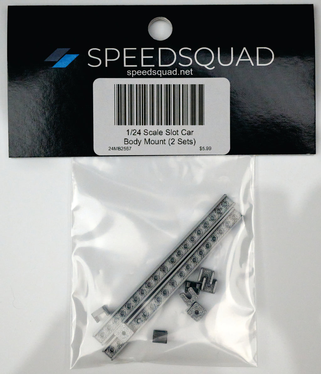 Slot Car Body Mounts