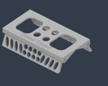 Folding Car Stand STL File