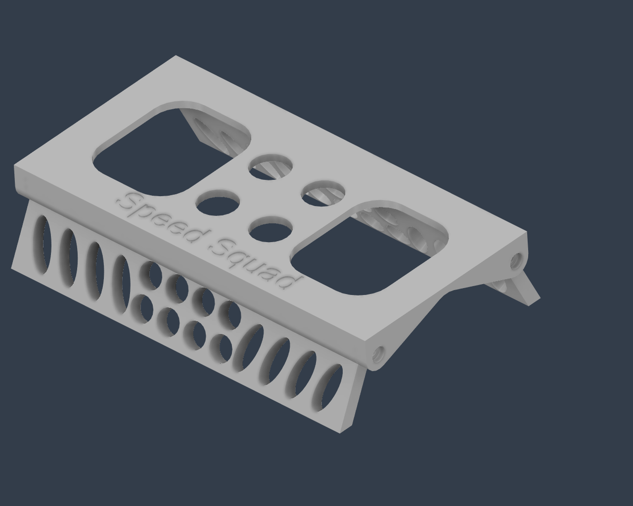 Folding Car Stand STL File