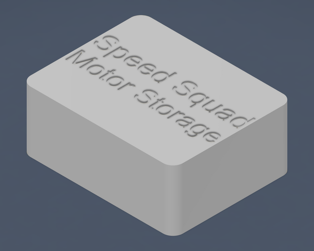 1RC Compatible Motor Storage STL File