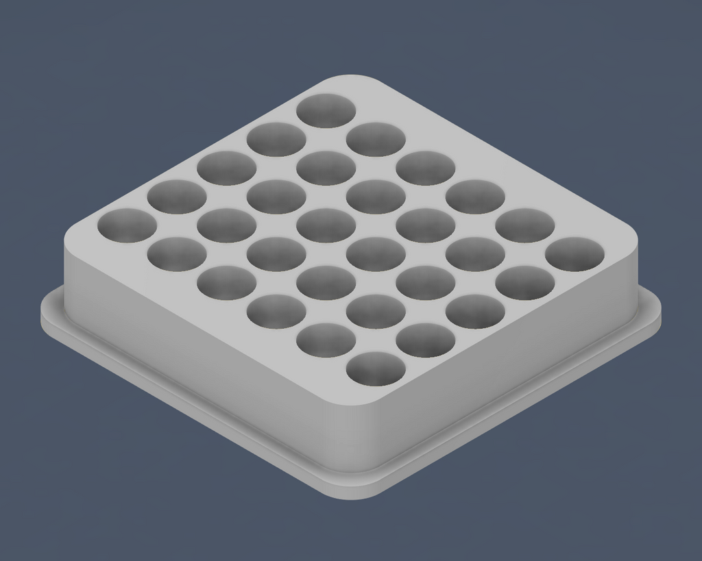 1RC Compatible Shock Spring Organizer STL File