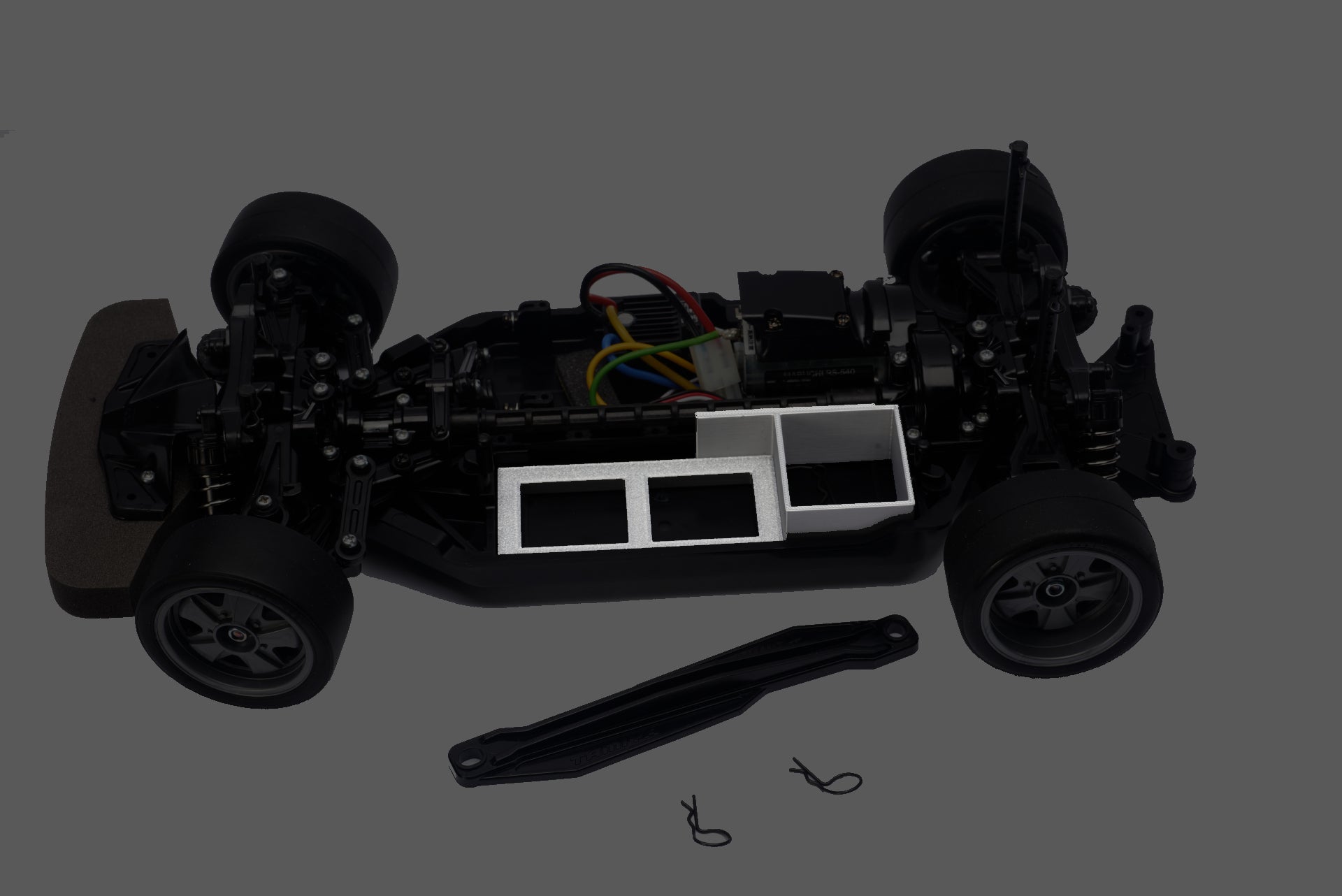 Shorty LIPO Tray Compatible with TT-02 Cars