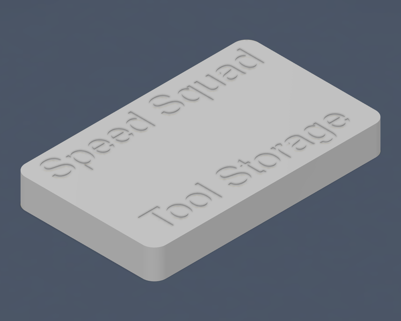 1RC Compatible Tool Storage STL File